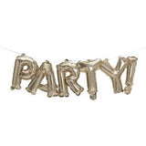 Sainsbury's Gold Foil Balloon Party Decoration