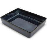 Habitat Reactive Stoneware Roaster Navy Blue 33.3cm X 25cm