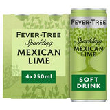 Fever-Tree Sparkling Mexican Lime Soda 4x250ml Multipack