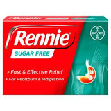 Rennie Sugar Free Heartburn Chewable Tablets Spearmint 72
