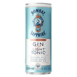 Bombay Sapphire Gin And Tonic Light Ready-to-Drink Cocktail 250ml