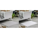 Sainsbury's Bobble Bath Mat White 80 x 50cm