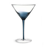 Habitat Navy Stem Martini Glass