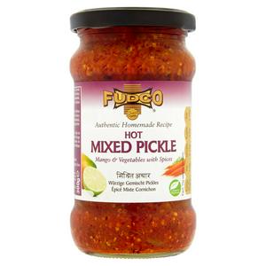 Fudco Hot Mixed Pickle Mango Vegetables 300g, UK version