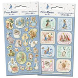 Peter Rabbit Sparkly Stickers Foiled Sheet 95 x 195mm