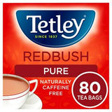 Tetley Redbush Herbal Tea Bags x80 box sealed (British brand)