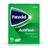 Panadol ActiFast Paracetamol Tablets 500mg 10 Pack