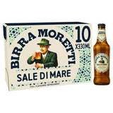 Birra Moretti Sale Di Mare Unfiltered Lager Beer 10 x 330ml