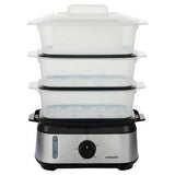 Cookworks 3 Tier Steamer Stainless Steel