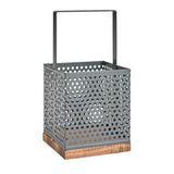 Habitat Metal Wood Utensil Caddy Kitchen Storage