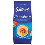 Whitworths Semolina 500g packed in United Kingdom for shipping (British brand)