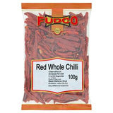Fudco Red Whole Chilli Dried Chilli 100g