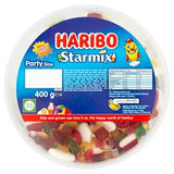 Haribo Starmix Drum Mixed Fruit Flavour Gummy Sweets 400g