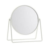 Sainsbury's Home White Metal Round Swivel Makeup Mirror 21x19cm