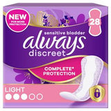 Always Discreet Light Incontinence Liners 28 Pack - British product