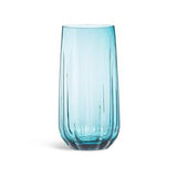 Habitat Japonica Hi Ball Glass Teal British Highball Glass 450ml