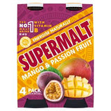 Supermalt Mango & Passionfruit Malt Beverage 4x330ml Pack