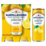 San Pellegrino Zero Lemon Sparkling Lemonade 4 x 330ml