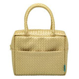 Smash Lunch Bag Woven Gold 11.5x24.5x19.5cm (British brand)