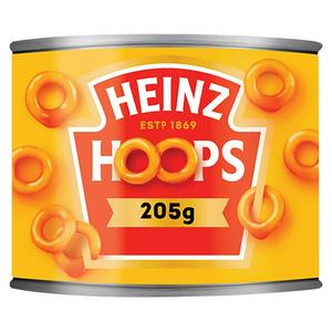Heinz Spaghetti Hoops In Tomato Sauce 205g, UK version