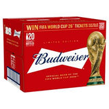 Budweiser Lager Beer Glass Bottles 20 x 300ml - British product