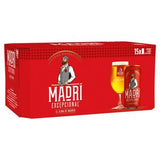 Madri Excepcional Premium Lager Beer Multipack 15 x 440ml