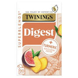 Twinings Superblends Digest Ginger Turmeric Fig Tea Bags 20 Pack