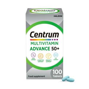 Centrum Advance 50+ Multivitamin tablets 100 - British product