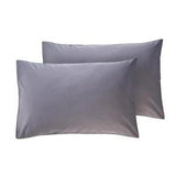 Sainsbury's Home 400TC Oxford Pillowcases Slate Grey Pair