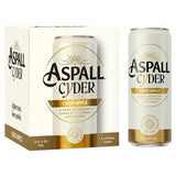 Aspall Crisp Apple Premium Cyder Cans 4 x 330ml