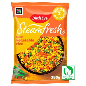 Birds Eye golden vegetable rice 380g x2 - British product