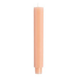 Habitat Blush Hexagon Stubby Dinner Candle Unscented 20cm