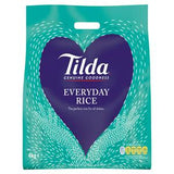 Tilda everyday rice 4kg white grain (British brand)