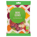 Sainsbury's Mini Gems Fruit Flavour Gums 200g