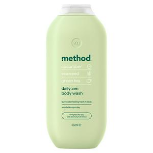 Method Daily Zen Body Wash 532ml, imported from the UK