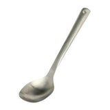 Habitat Ellipse stainless steel solid spoon 34cm, UK version