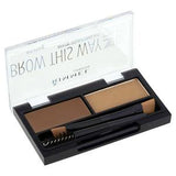 Rimmel London Brow This Way Sculpting Kit Medium Brown Eyebrow Duo