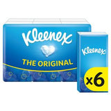 Kleenex Original Pocket Tissues Soft & Strong 6 Pack