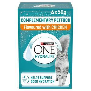 Purina One Hydralife Chicken Supplement 6 x 50g, imported from the UK