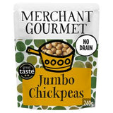 Merchant Gourmet Jumbo Chickpeas Italian Olive Oil 240g