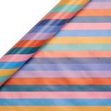 Sainsbury's Rainbow Stripe Birthday Wrapping Paper 3m
