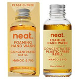 Neat. Mango Fig Foaming Hand Wash 30ml, imported from the UK