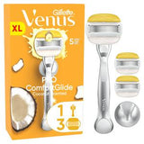 Venus Comfortglide coconut razor blades 3 pack (British brand)