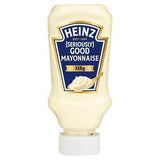 Heinz Seriously Good Mayonnaise Authentic British Condiment 215g Top Down Bottle