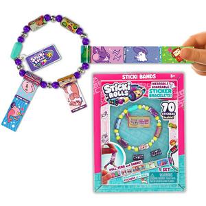 Sticki Bands Sticker Bracelet Rolls Kawaii 5 Pack