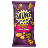 Jacob's Mini Cheddars Cheese & Red Onion Savoury Biscuits Multipack 6 x 23g