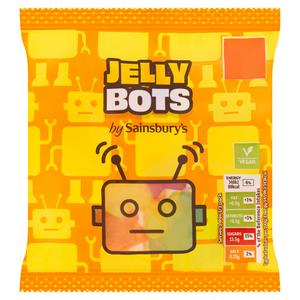 Sainsbury's Jelly Bots Mixed Fruit Flavour Gums 70g