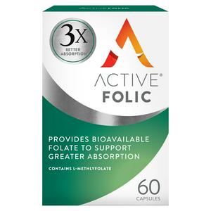 Active Folic Daily Capsules x60 - Food Supplement