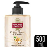 Imperial Leather Moisturising Antibacterial Hand Wash Cotton Flower & Vanilla Orchid 500ml