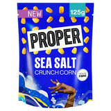 Proper Crunch Corn Sea Salt Savoury Popcorn 125g